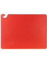 Red cutting board with hook - 61 x 45.7 x 1.3 cm