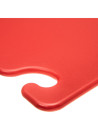 Red cutting board with hook - 61 x 45.7 x 1.3 cm