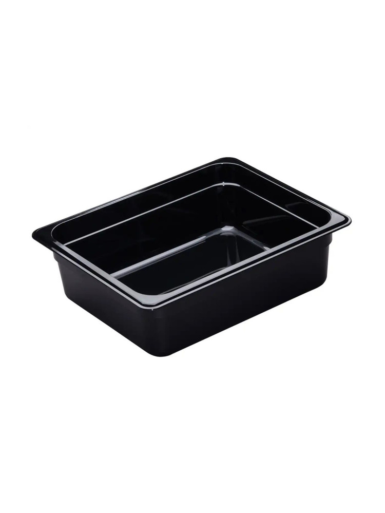 High Temperature Container Black - GN 1/2 - Depth 100 mm