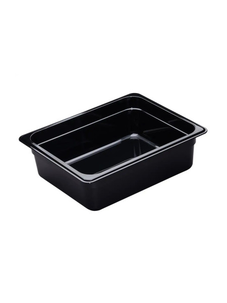 High Temperature Container Black - GN 1/2 - Depth 100 mm