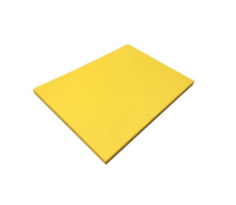 Cutting board without channel 30x40x1.5 - Yellow