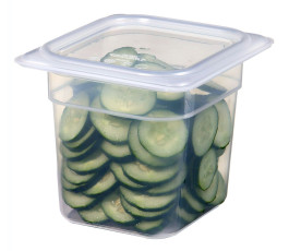 CAMBRO polypropylene tray - GN 1/6 - Depth 150 mm - 2.3 L