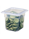 CAMBRO polypropylene tray - GN 1/6 - Depth 150 mm - 2.3 L
