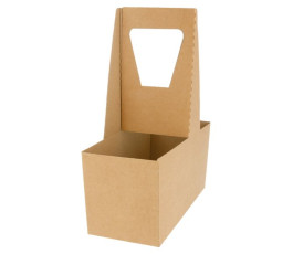 Porte gobelets - 2 alvéoles - Lot de 200