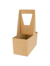 Cup holder - 2 compartments - Set of 200