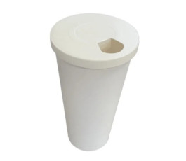 1000 couvercles carton pour gobelet 40 et 50cl froid - 16oz