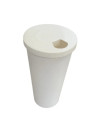 1000 couvercles carton pour gobelet 40 et 50cl froid - 16oz