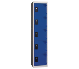 Locker Monobloc multicase 1 column 5 compartments