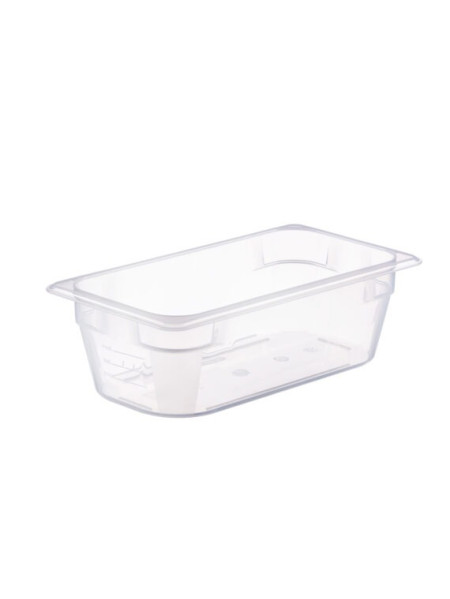 Bac en polypropylène Araven BASIC GN 1/3 - Profondeur 100 mm - 3,7 L