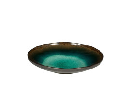 Assiette ceuse en grès Iris ø 23 cm - Lot de 6