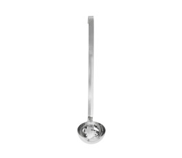 Louche inox 25 cl Ø 10 cm - Manche 33,5 cm