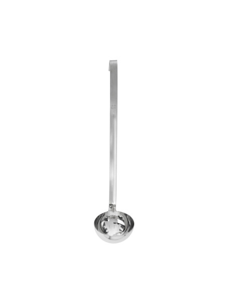 Louche inox 25 cl Ø 10 cm - Manche 33,5 cm