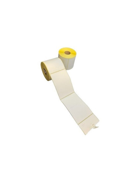 Etiquette thermique 100x40x40 mandrin - 10 rouleaux de 1500 etiquettes