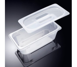Bac en polypropylène Araven BASIC GN 1/3 - Profondeur 100 mm - 3,7 L