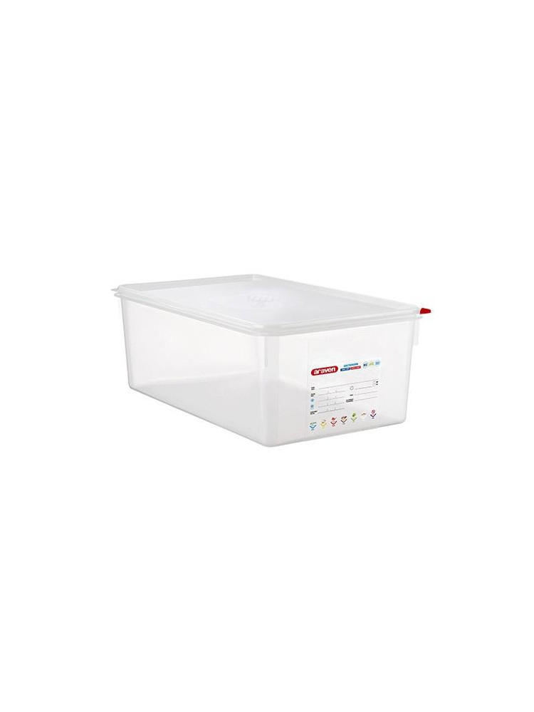 Araven GN 1/1 hermetic container - Depth 200 mm - 27.5 liters