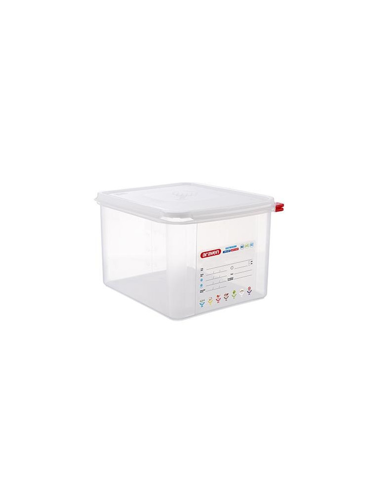 Conteneur hermétique Araven GN 1/2 - Profondeur 200 mm - 12,5L
