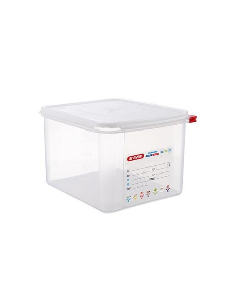 Conteneur hermétique Araven GN 1/2 - Profondeur 200 mm - 12,5L