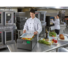 Cambro stackable insulated container - GN1/1 - Depth 200mm