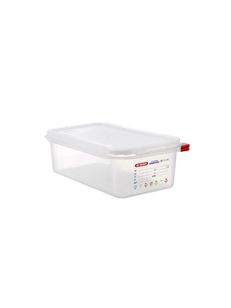 Araven GN 1/3 airtight container - Depth 100 mm - 4L