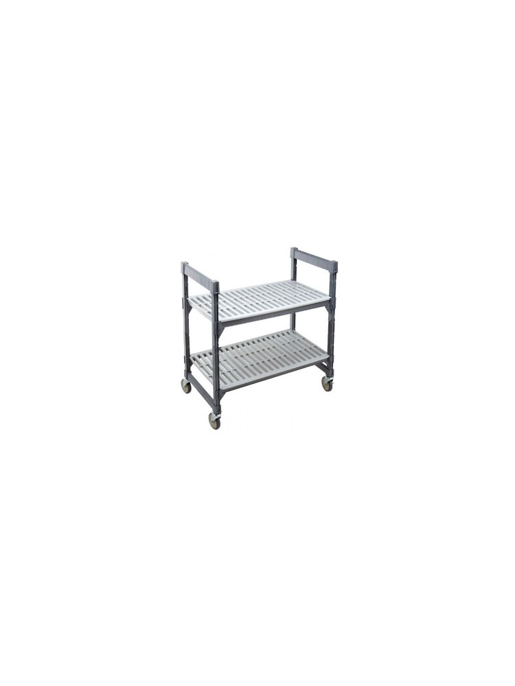 Basic shelving with wheels ‘FG’ – 760x460x760 cm – 2 shelves