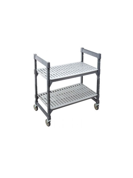 Basic shelving with wheels ‘FG’ – 760x460x760 cm – 2 shelves