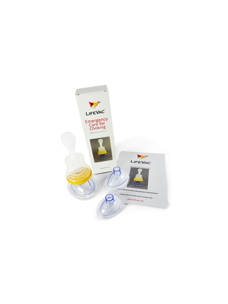 Kit anti étouffement premiers secours LifeVac