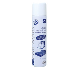 Spray désinfectant textile et surfaces 300ml Derm'Alpes KING