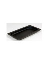 Plat de cuisson noir GN 1/3 - Profondeur 2cm - Josper