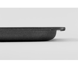 Plat de cuisson noir GN 1/3 - Profondeur 2cm - Josper