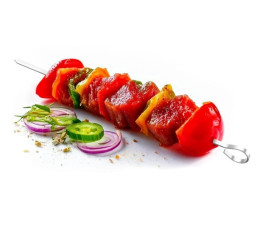 Brochette inox 21 cm - Lot de 24