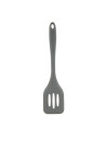 High temperature grey silicone bent spatula - 295mm -Vogue