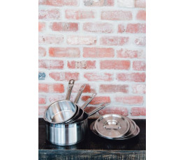 18/10 stainless steel lid 32 cm diameter