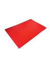 Red chopping board in high...
