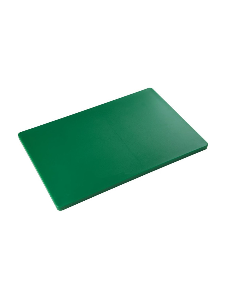 Green chopping board in high density polyethylene - GN 1/1- 53x32,5x2cm
