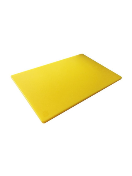Yellow chopping board in high density polyethylene - GN 1/1- 53x32,5x2cm