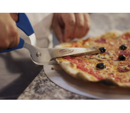 Pizza scissors 12 stainless steel Blue 12 cm