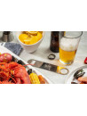 Flat bottle opener
