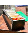 Bac pour topping