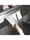 91.5 cm brushed aluminum voucher bar - Screw fixing