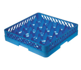 Casier pour verres - 25 compartiments - Lave-vaisselle industriel - 50 x 50 x 10