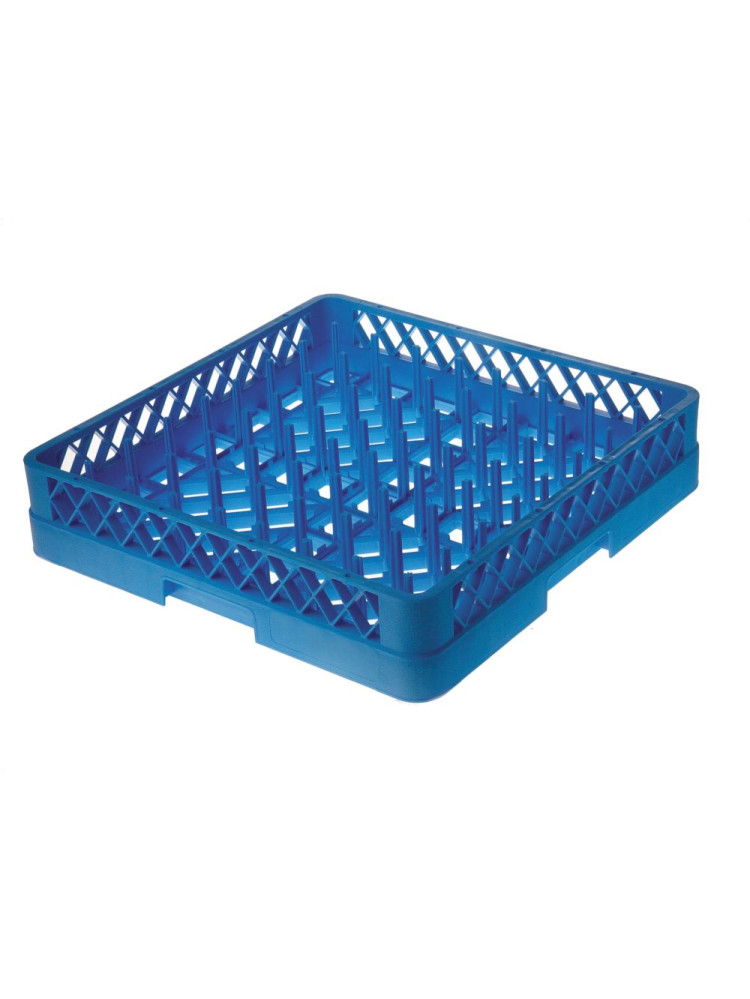 Dishwasher rack for plates