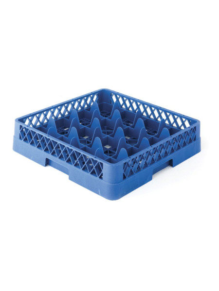 Glass rack 16 compartments 50 x 50 x 10.3 cm