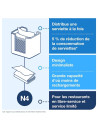 Distributeur de serviettes en bois Tork