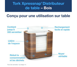 Tork wooden towel dispenser