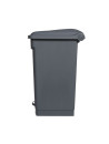 Plastic pedal bin 45 L Grey PROBBAX