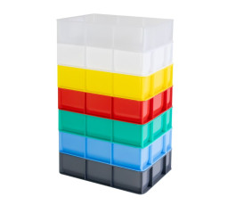 Demi bac à pâtons Gilac - 400 x 300 x 100 mm - 9L