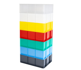 Demi bac à pâtons Gilac - 400 x 300 x 130 mm - 12L