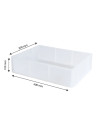 Demi bac à pâtons Gilac - 400 x 300 x 100 mm - 9L