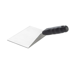 Spatule à steak coudée large 16 cm manche noir Tablecraft