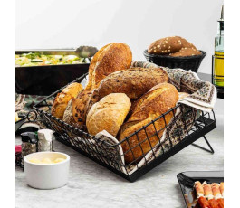 Panier de présentation en fil noir - GN1/1 - Tablecraft
